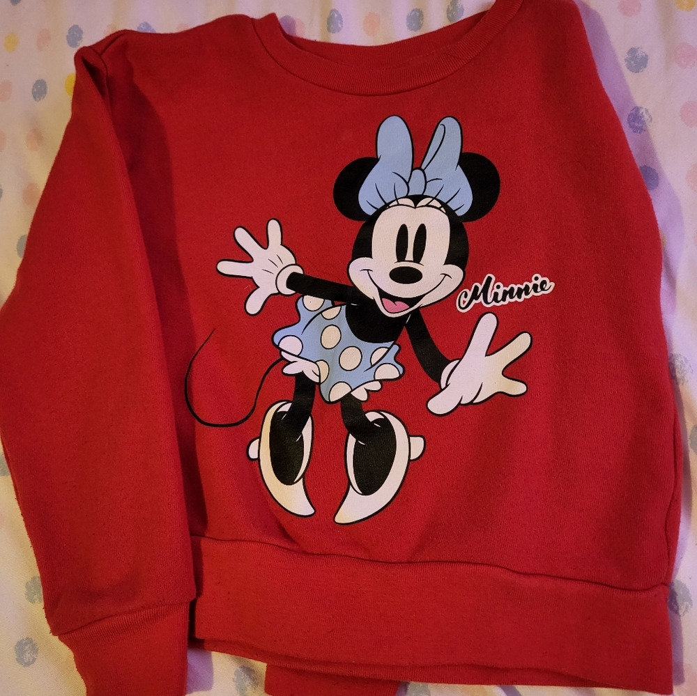 Red Disney Minnie Mouse size 4/5 (xs). Bundle together for 10% off and discounts